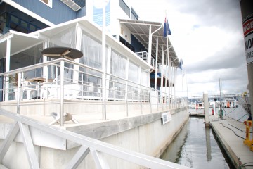 Stainless steel balustrades, Gold Coast City Marina & Shipyard