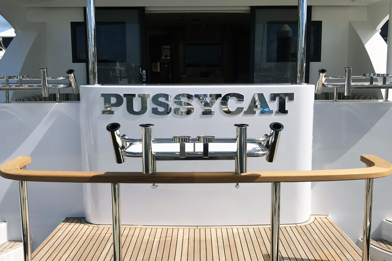 Stainless Boat Name-Pussycat