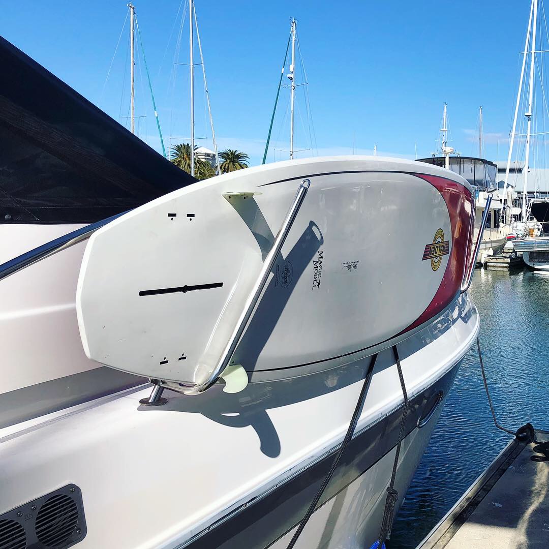Marine Stainless board/SUP Removable Rack for any boat