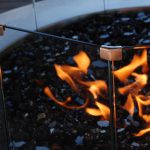 Add ambience to your home with a gas fire pit
