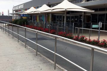 Stainless steel commercial fabrication, Gold Coast Airport