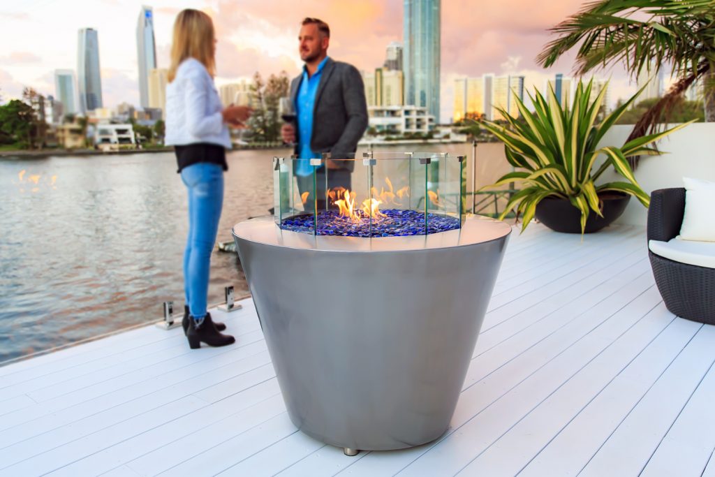 Outdoor gas fire pits Australia Southern Stainless