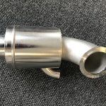 Custom boat exhaust fabrication stainless