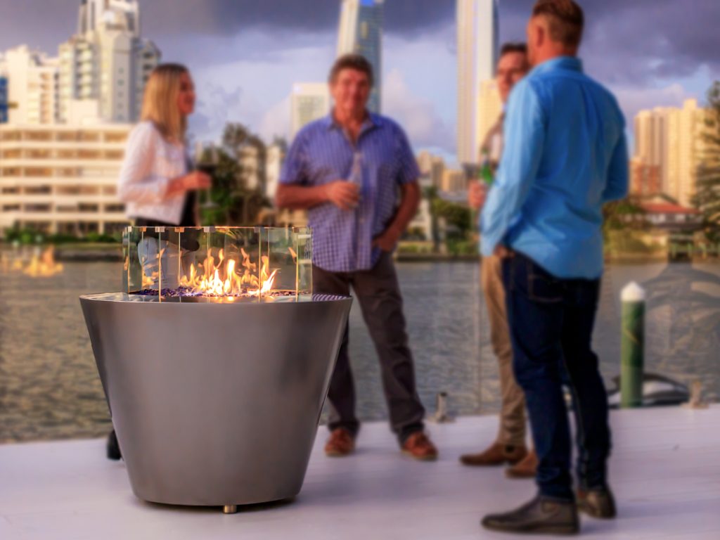 Gas fire pits LPG / propane or natural gas Australian made