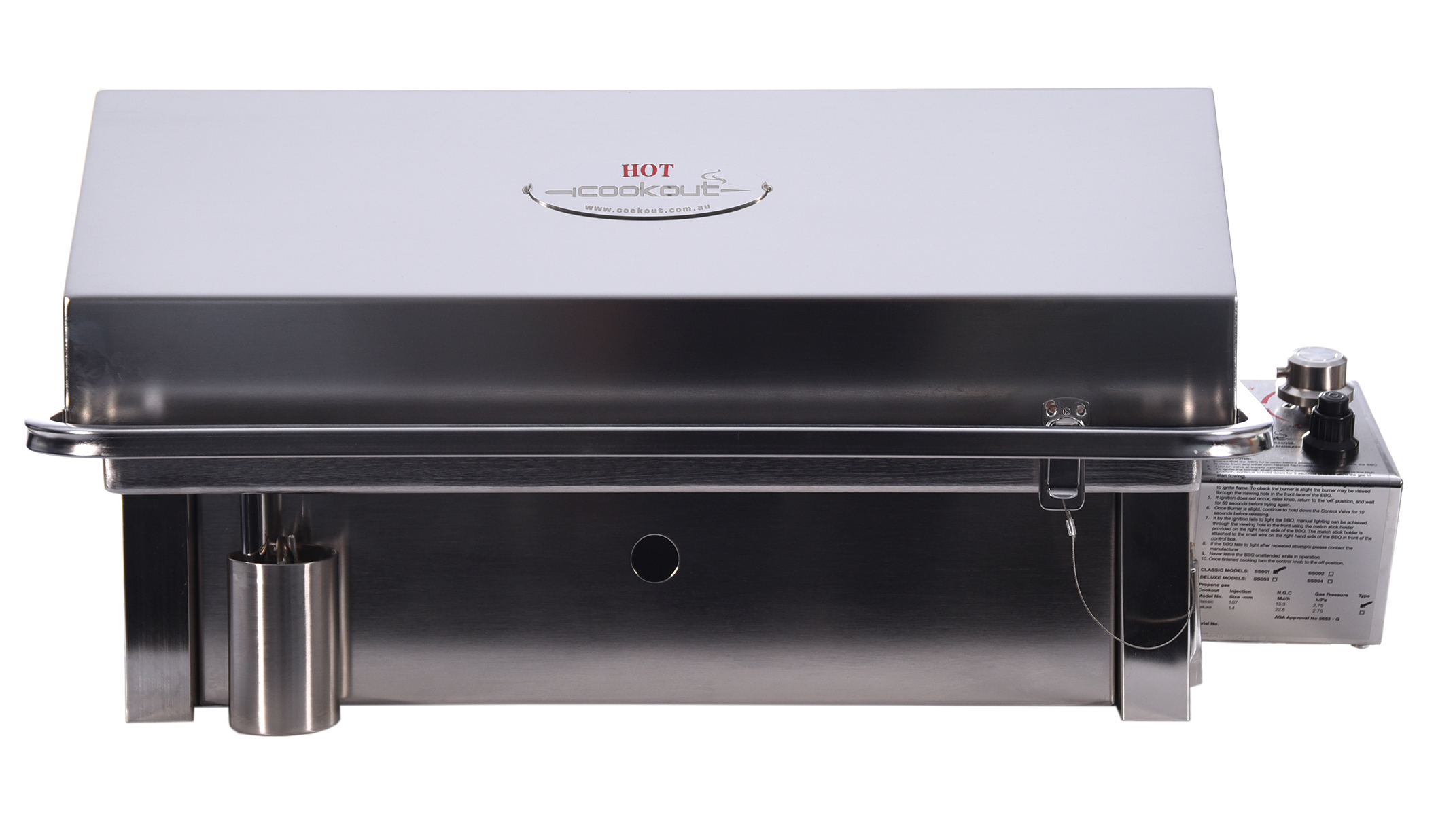 Classic Gas Portable BBQ, marine and boating
