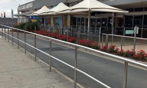 Gold Coast Airport - Balustrades by Southern Stainless