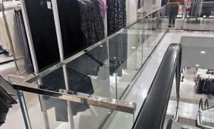 H&M Pacific Fair by Southern Stainless-Stainless Steel Glazed Balustrades
