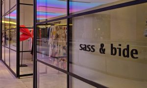 Sass and Bide Shopfront by Southern Stainless-Black Steel