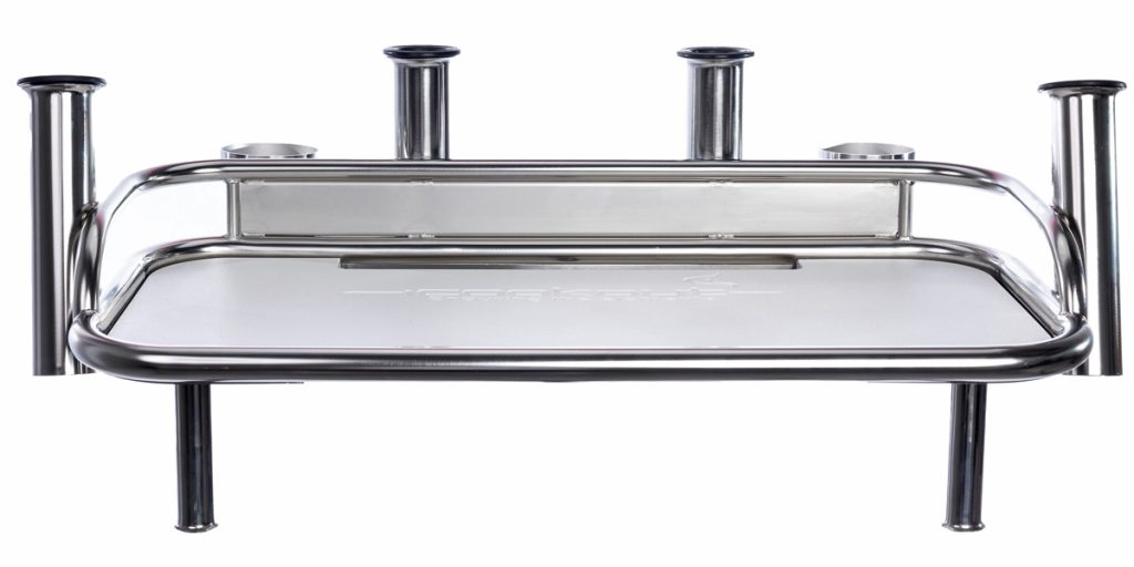 Southern Stainless Built Tubular Bait Board with Holders